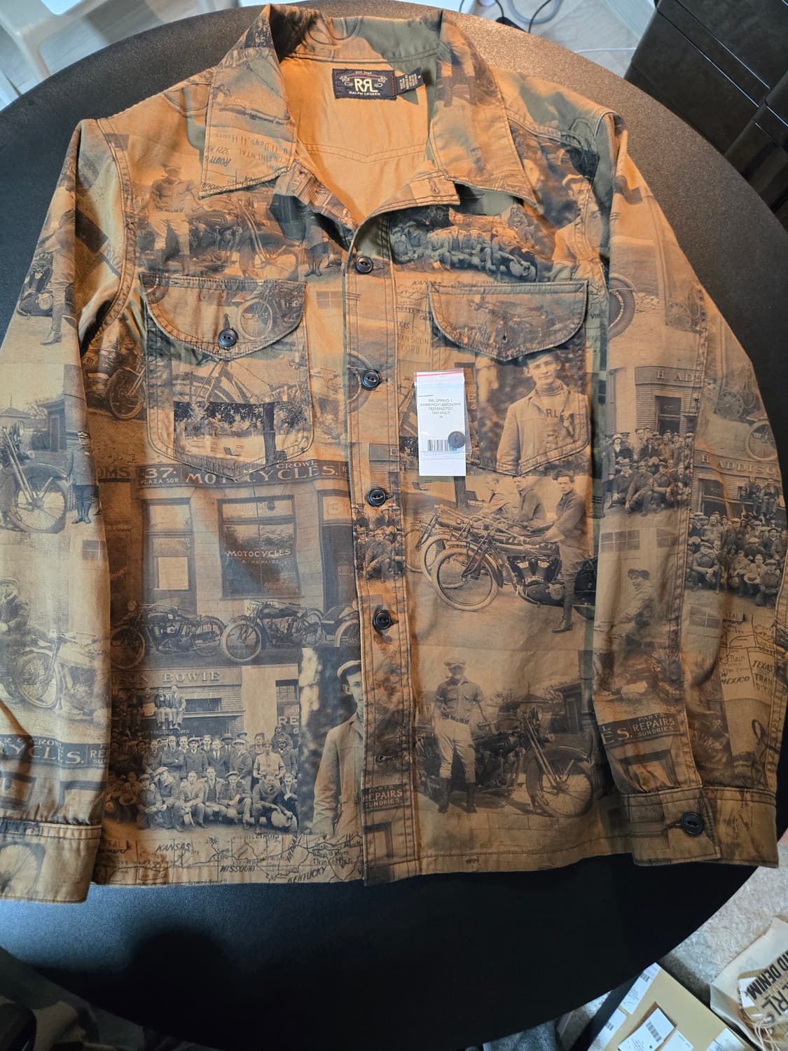 RRL 이퀘스트리언 트월 포토 셔츠 상품이미지1