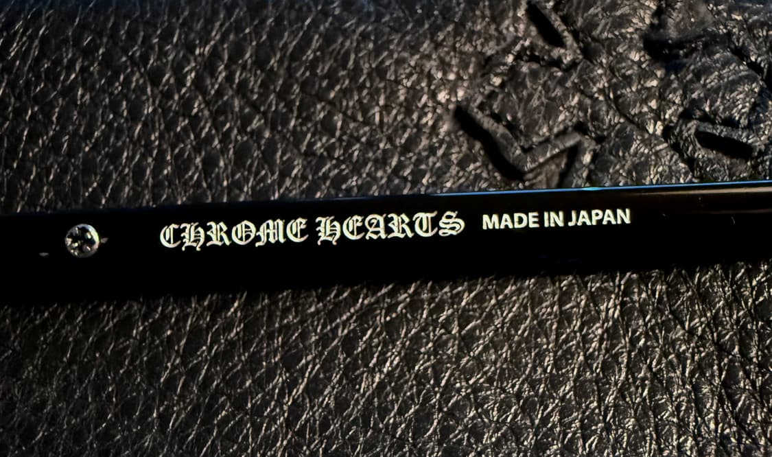 크롬하츠 리틀딩거 블랙/실버 안경 상품이미지10