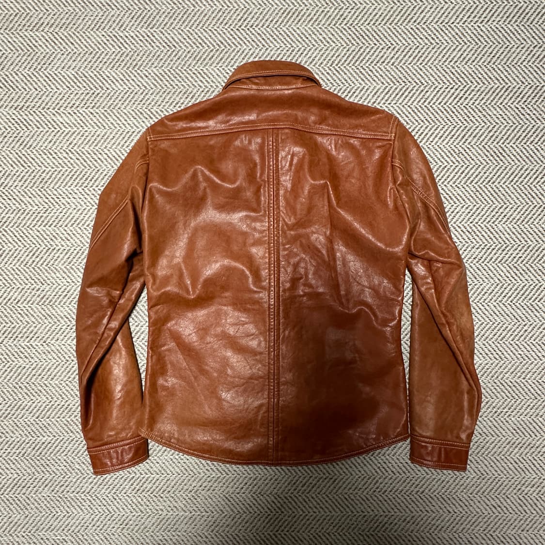 TOMORROWLAND cow leather shirt jacket 상품이미지2