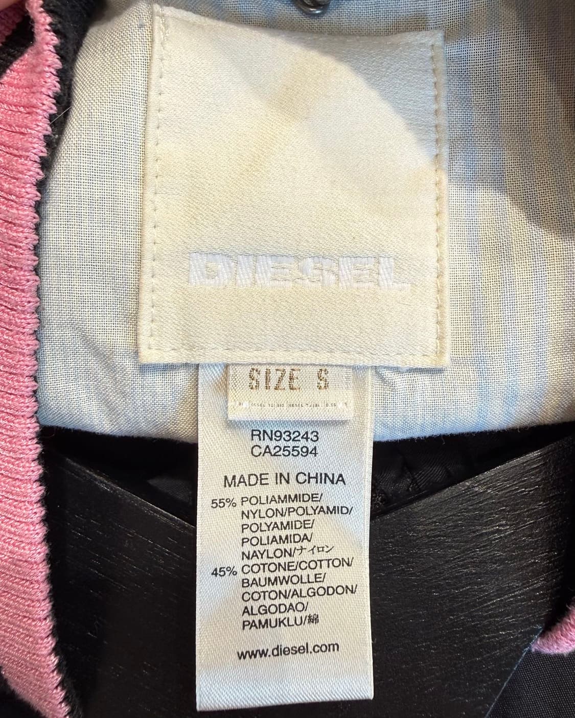 디젤 핑크 드래곤 스카잔 자켓  상품이미지8