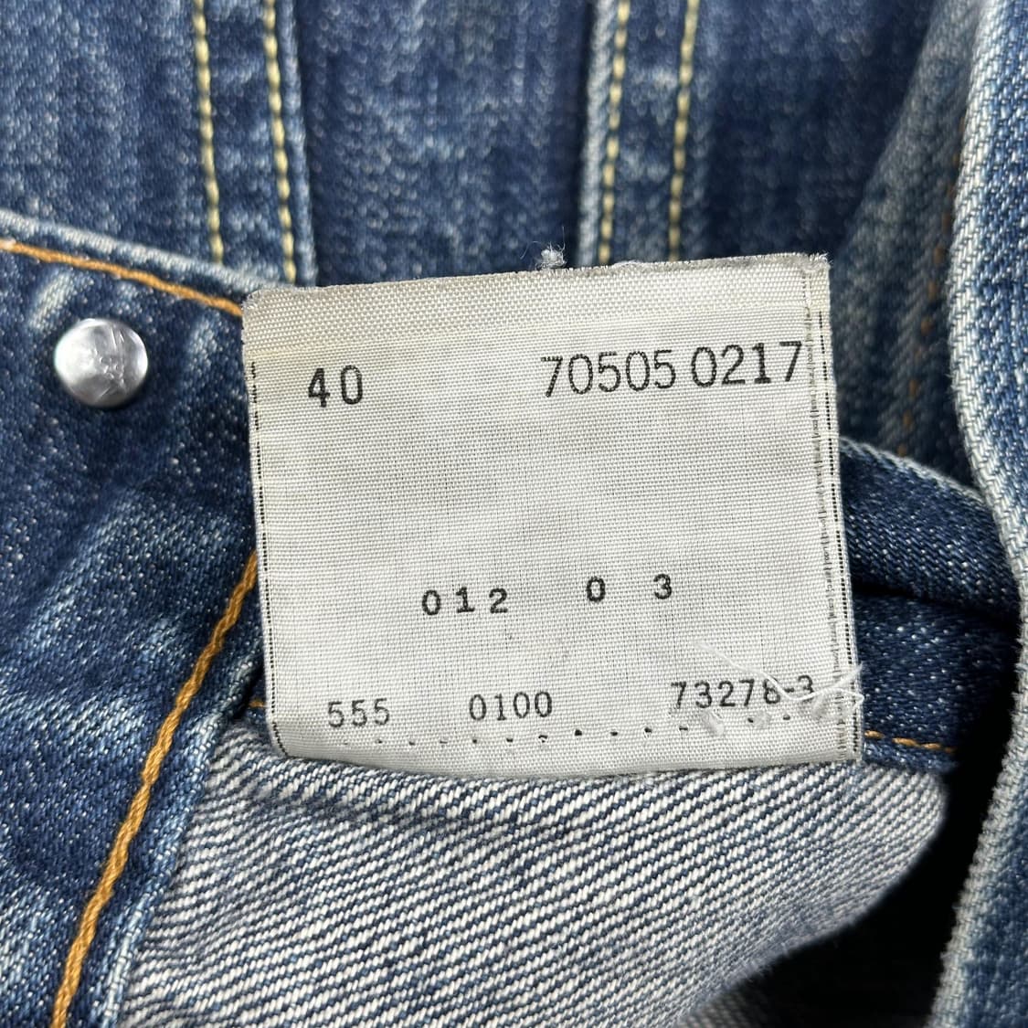 리바이스 재팬 70505-0217 3세대 데님 트러커자켓 40 상품이미지8