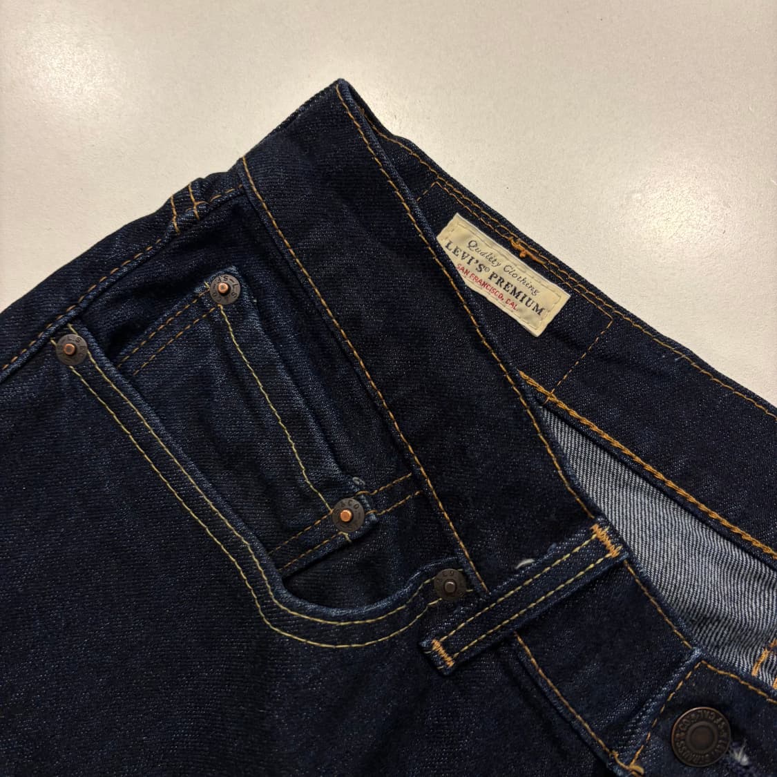 [32] 리바이스 505 레귤러 청바지 남성 데님 팬츠 D901 상품이미지6