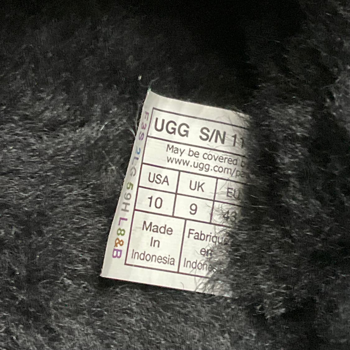 어그 타스만 블랙 280 상품이미지6