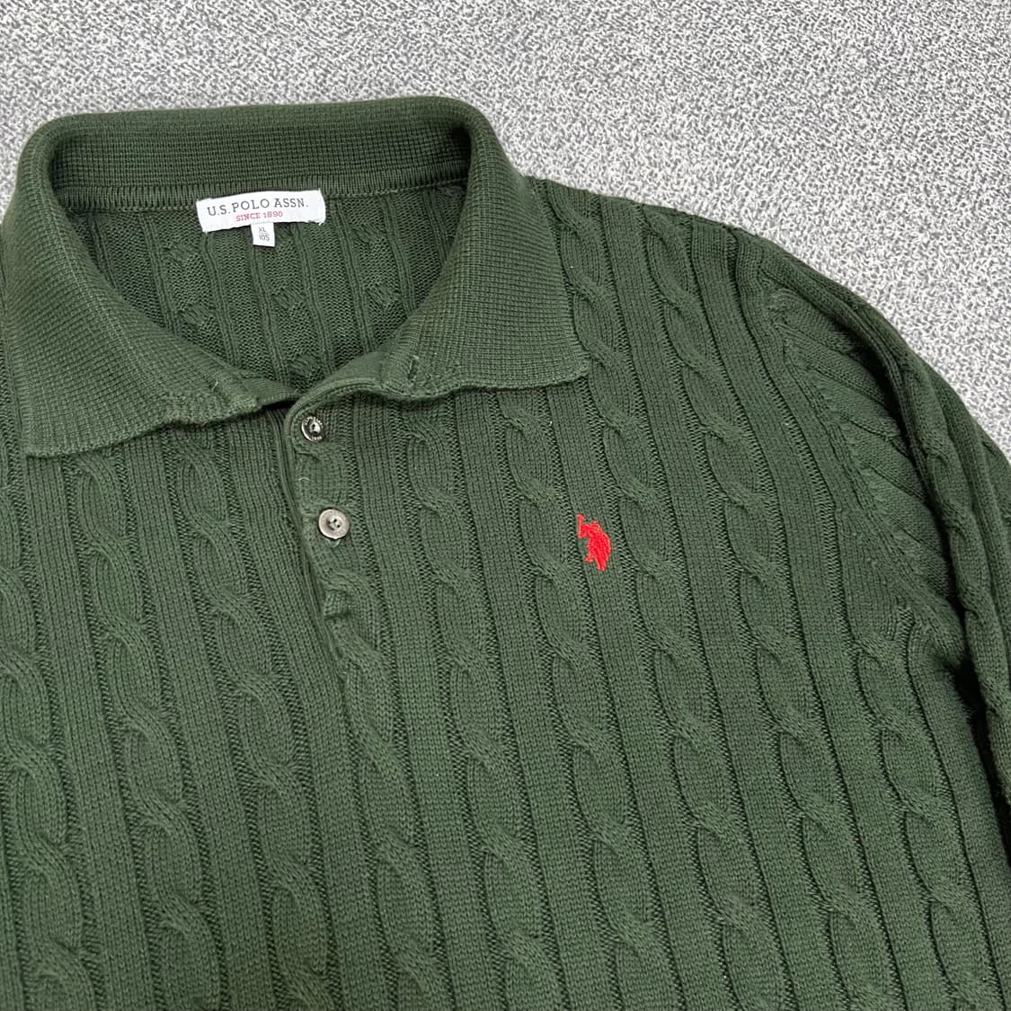 <US 폴로 에센 스웨터 니트> No.1391 상품이미지7