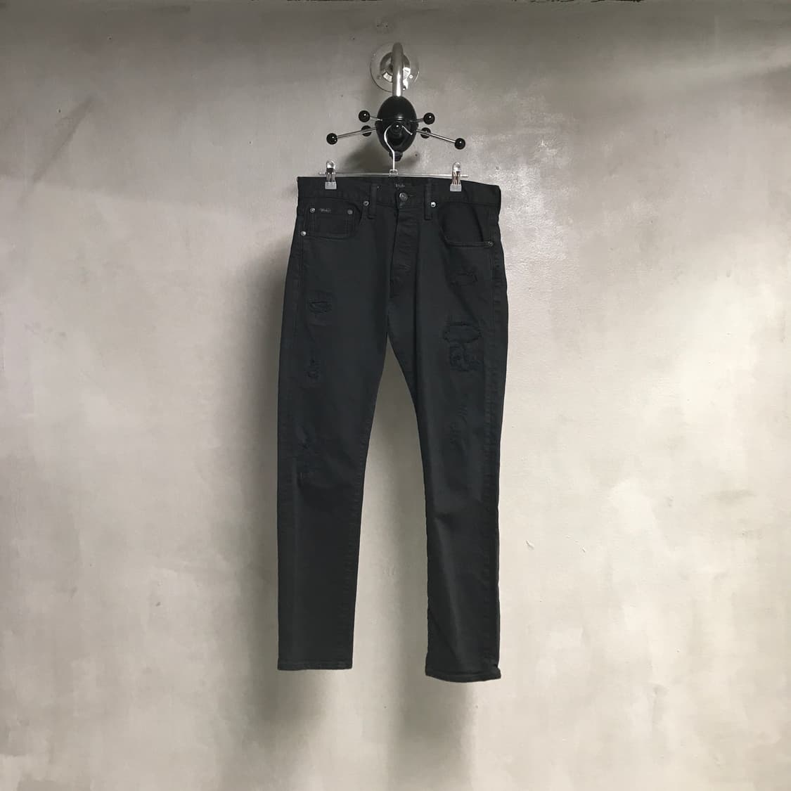 폴로 랄프로렌 블랙 팬츠 30X30 상품이미지1