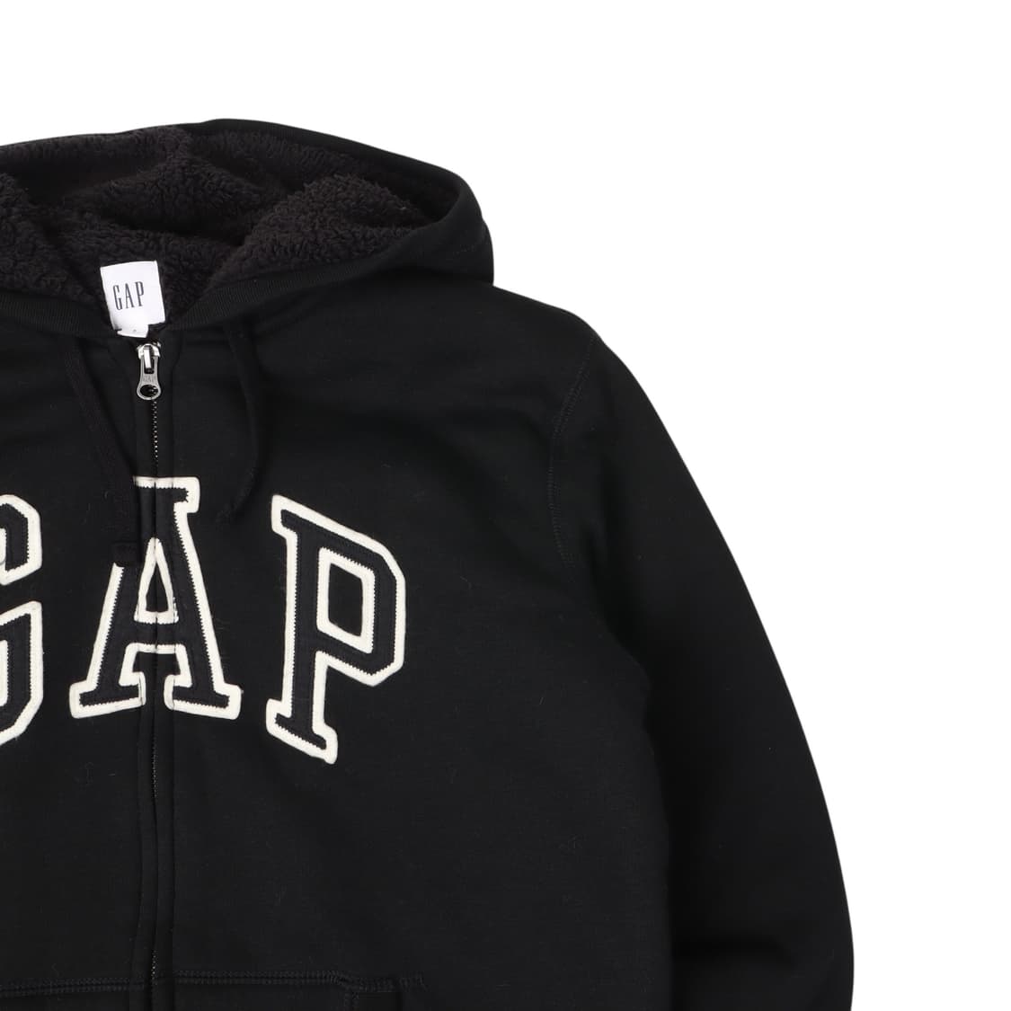 갭 쉐르파라이너 아플리케 후드집업 상품이미지3