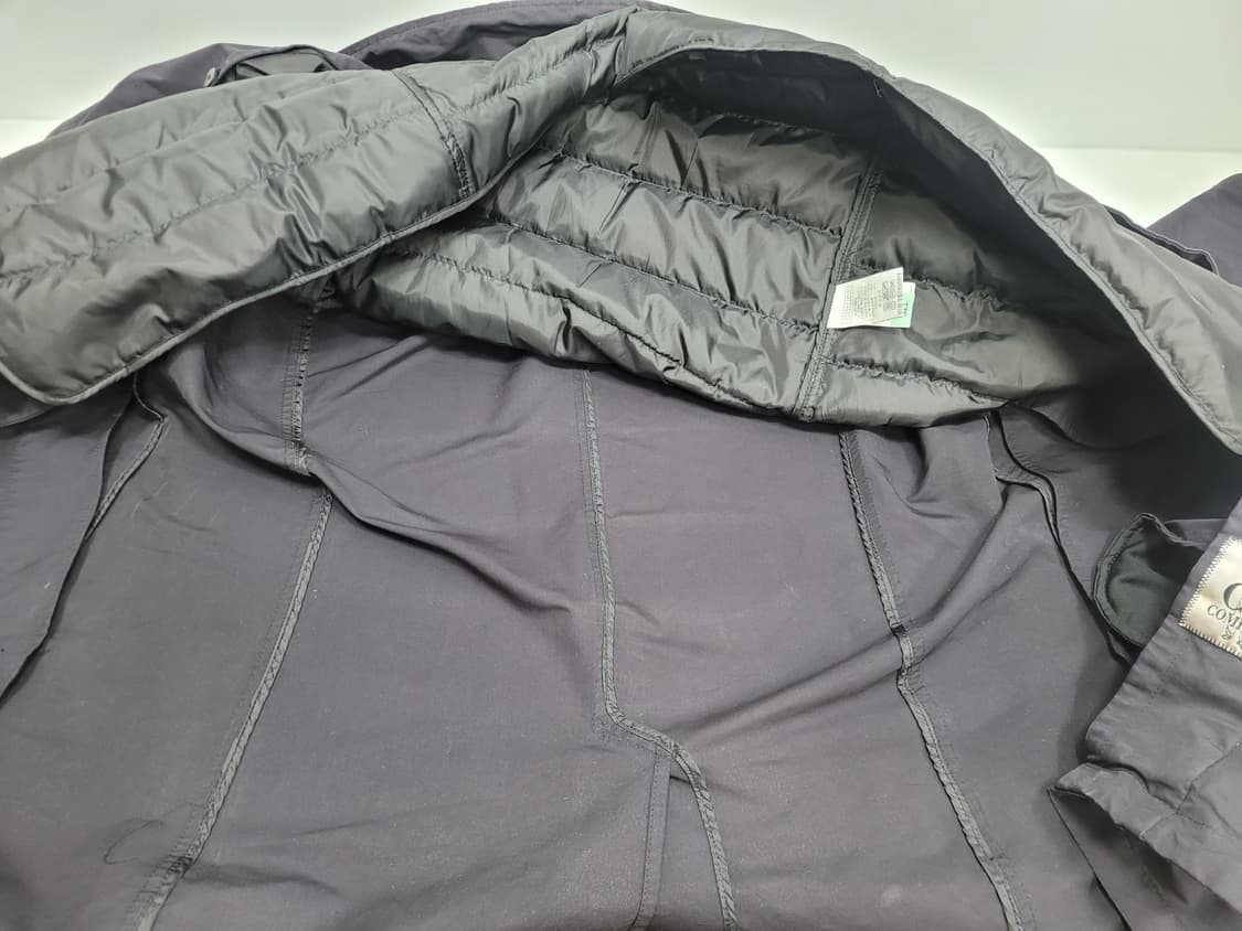 CP컴퍼니 구스다운 마이크로원단 맥코트 / 남 95 블랙 가먼트다잉 상품이미지8