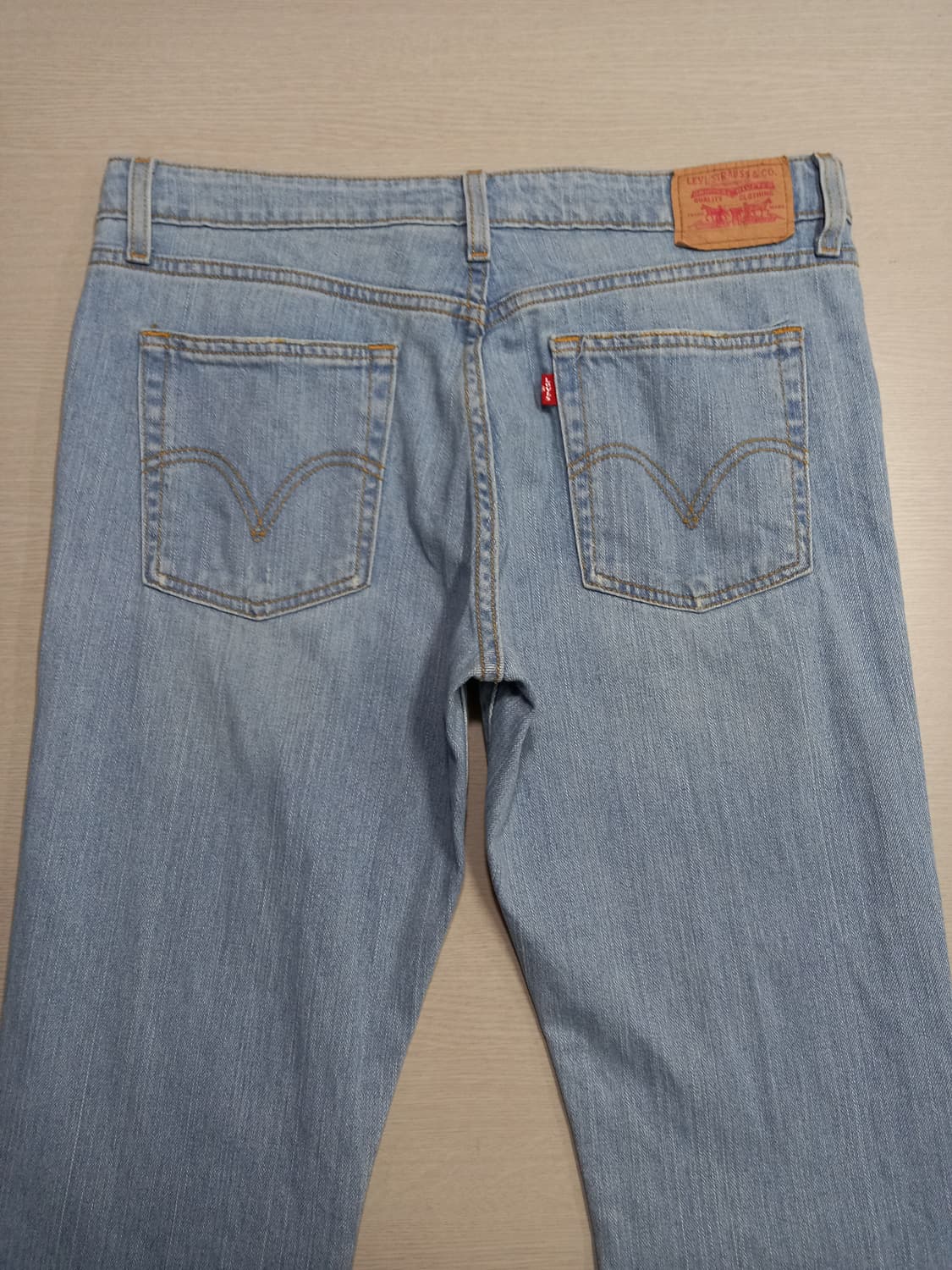 34 05's 리바이스519 여성용 스판 부츠컷 연청 34-578 상품이미지4