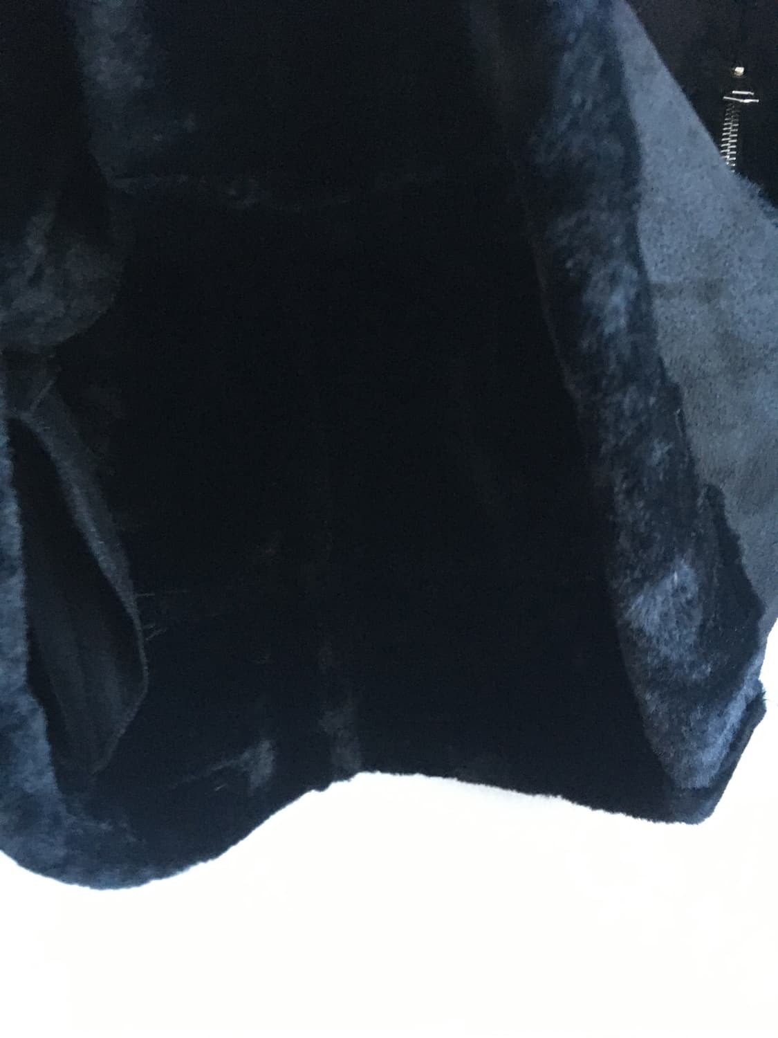 일본빈티지 블랙 퍼 무스탕 상품이미지3