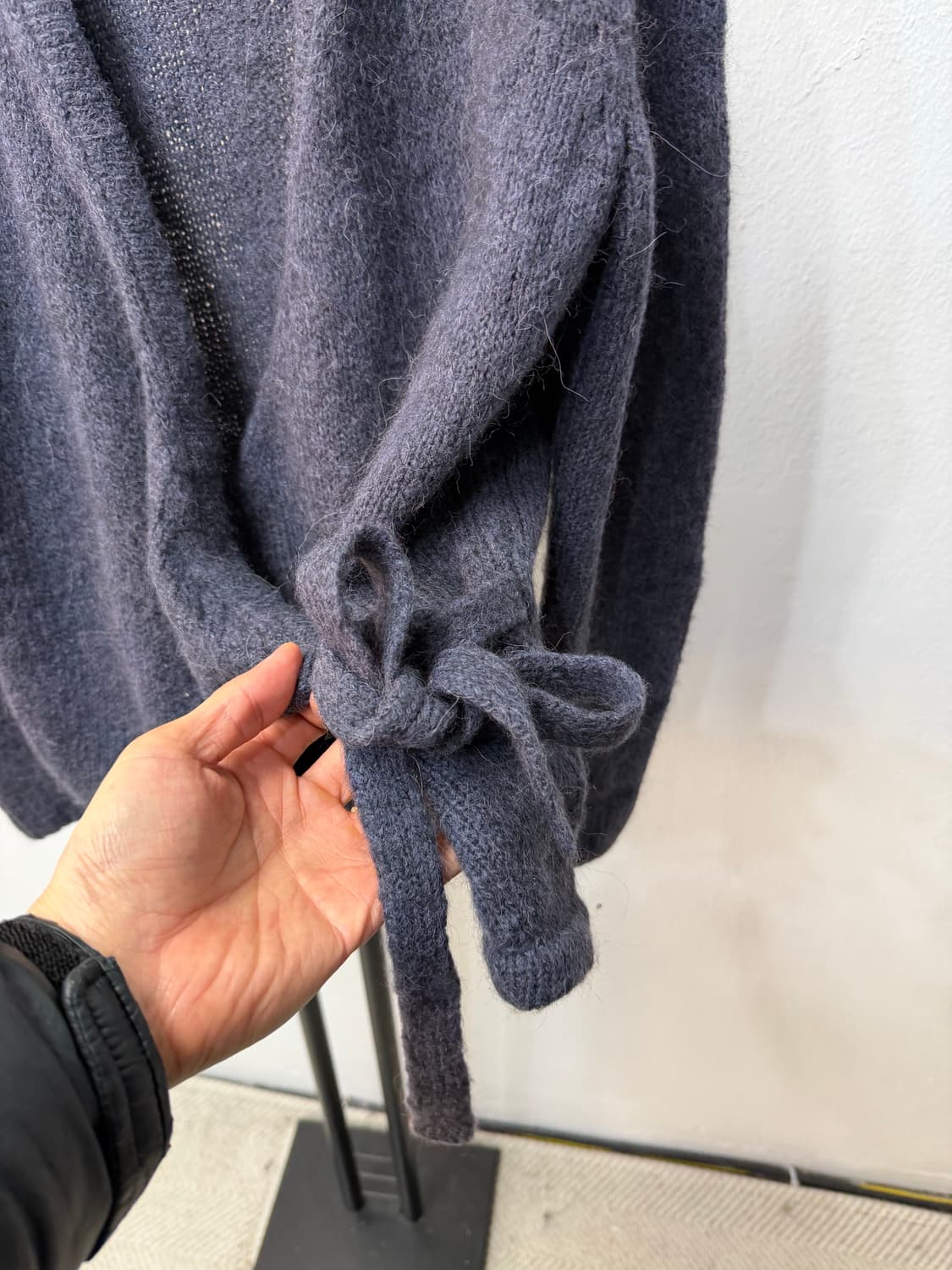 정품) COS 코스 여성 그레이 가디건 S 상품이미지3