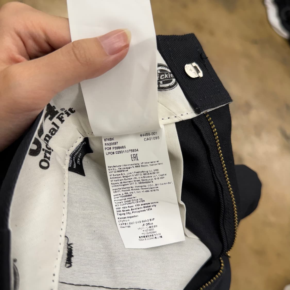 [정품/29x30] 디키즈 오리지널핏 874 워크팬츠 b10 상품이미지4