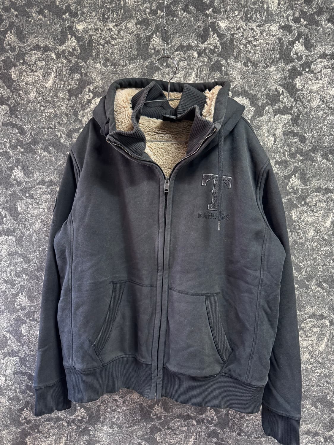 mlb 엠엘비 양털기모 후드 집업 상품이미지3