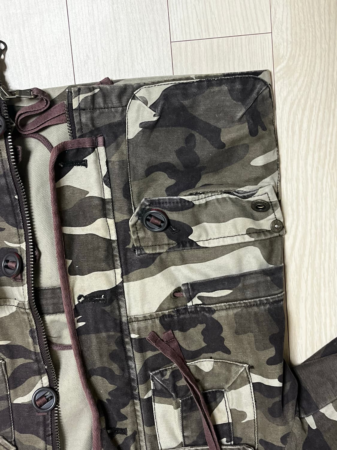 밀리터리 후드 워크자켓 상품이미지5