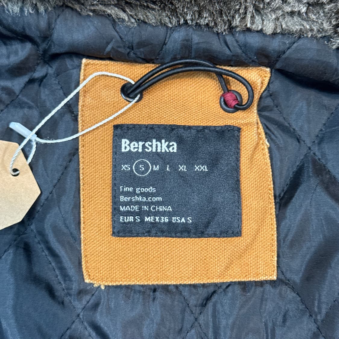 S) 베르슈카 퀼팅 안감 워크 후드 액티브 자켓 상품이미지6