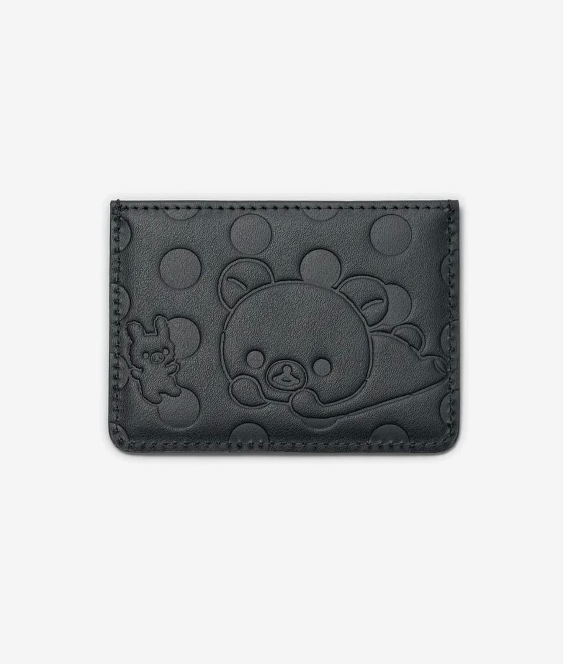 코리락쿠마 도트 카드 지갑 (블랙) 상품이미지1