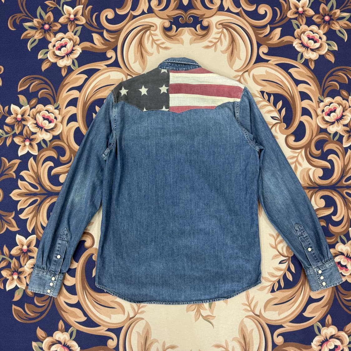 (M)폴로랄프로렌 데님앤서플라이 성조기 데님셔츠 상품이미지5