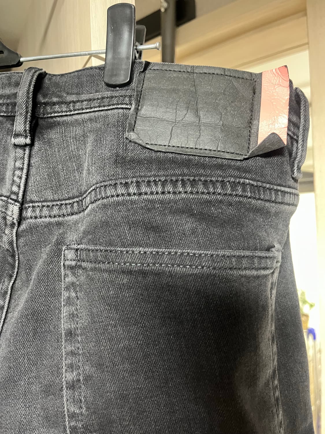 아크네 스튜디오 리버 흑청 데님 판매 상품이미지3