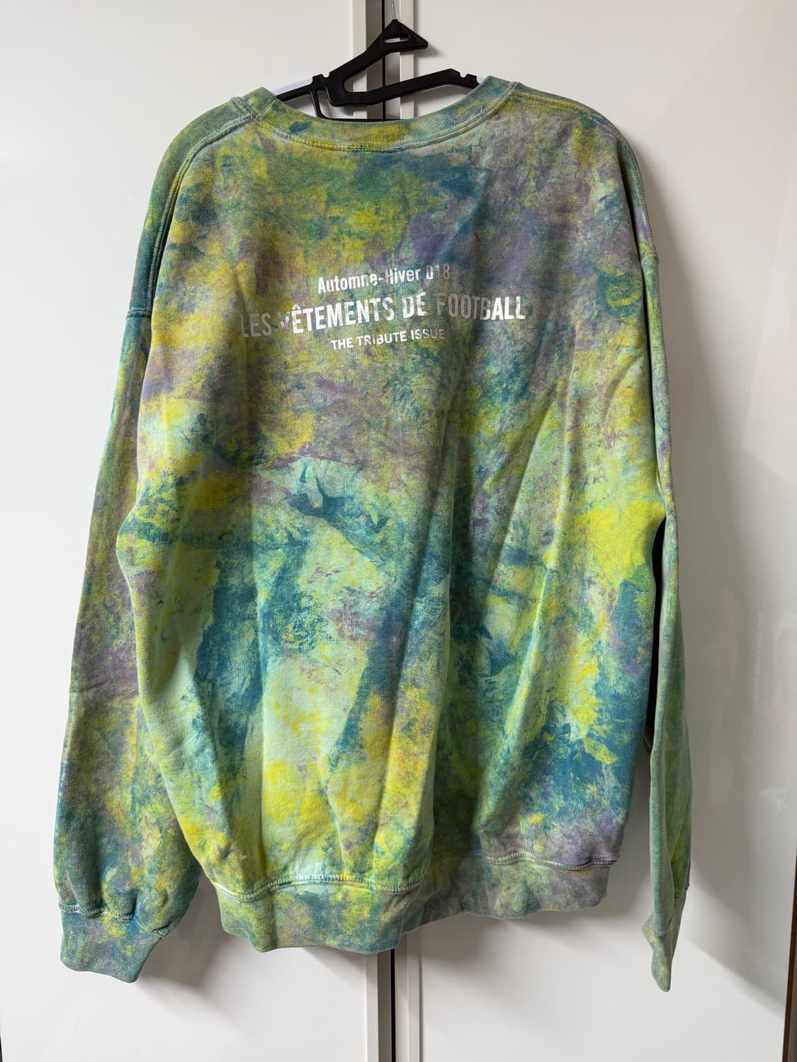 nss sports 꼼데 패러디 맨투맨 타이다이 상품이미지2