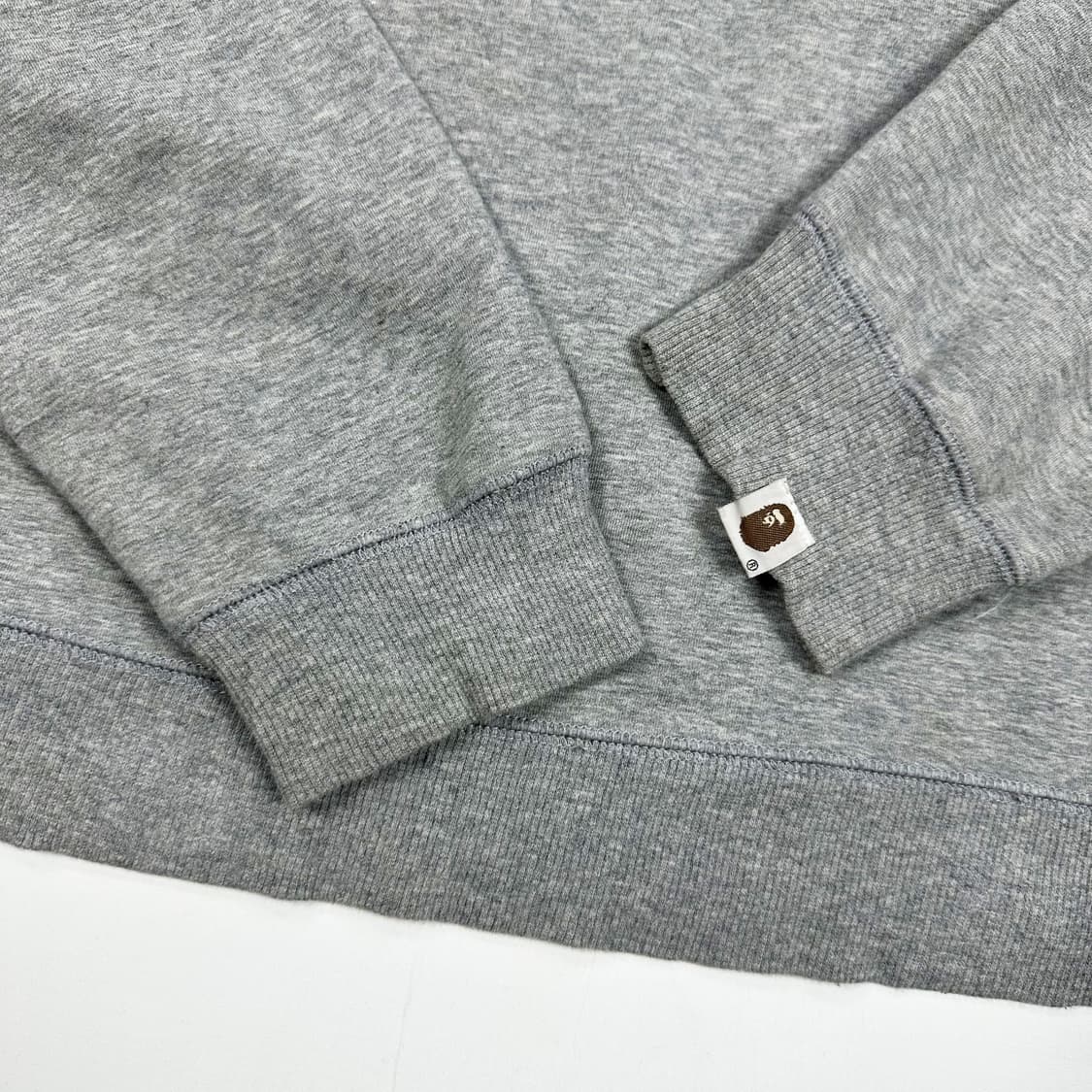 (사용감존재) BAPE 베이프 재팬 빅사루 프린팅 롱슬리브 XL 상품이미지4