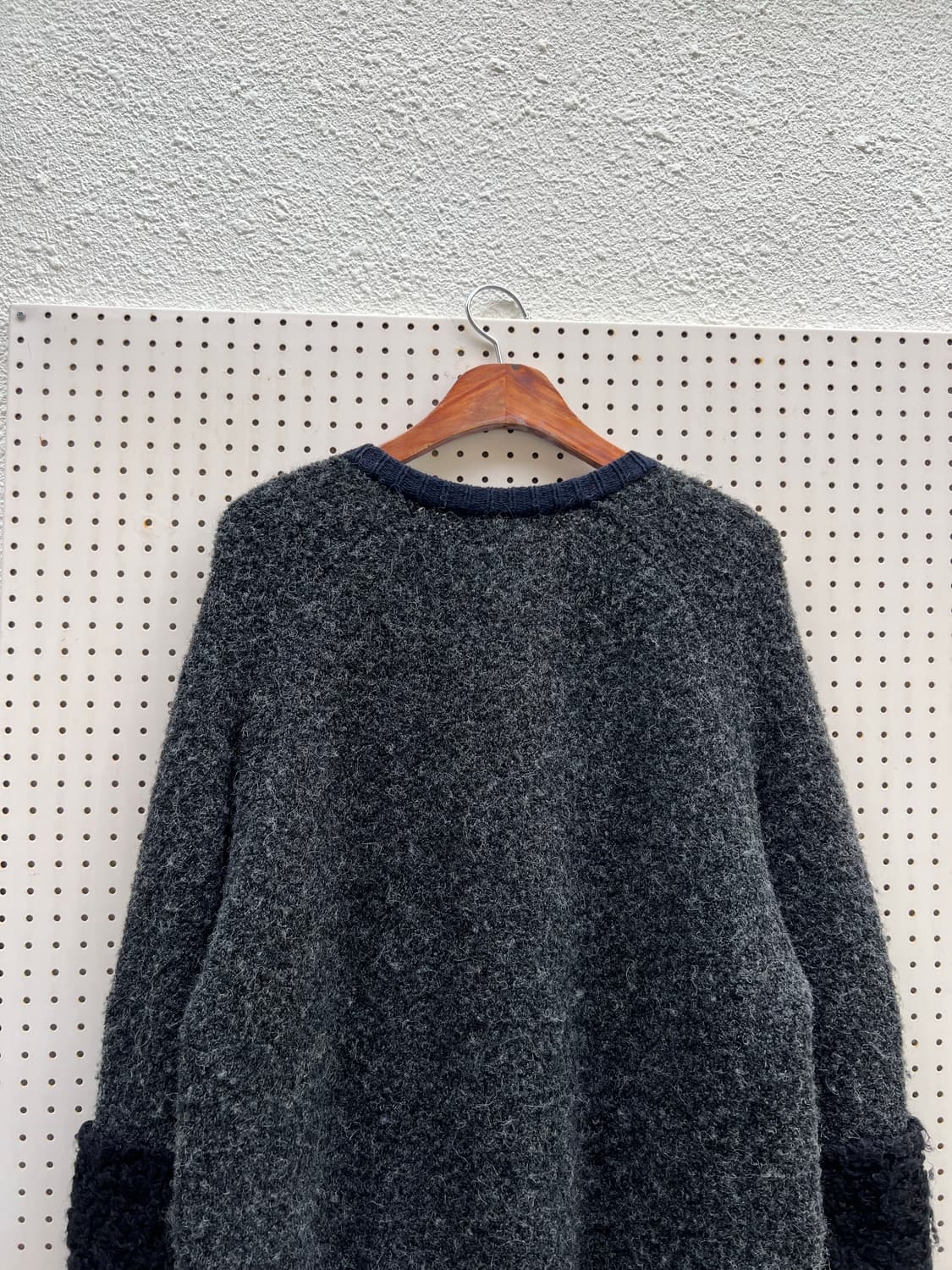 TOGA VIRILIS DIFFERENT MATERIAL 토가 울가디건 상품이미지8