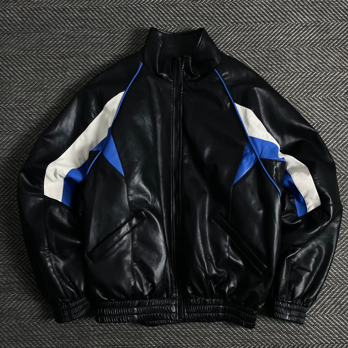 아우어룸 비건레더 바이커 봄버 자켓y 3399 상품이미지2