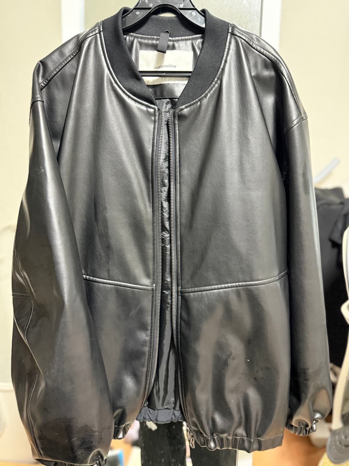 커스텀멜로우 가죽자켓 상품이미지1