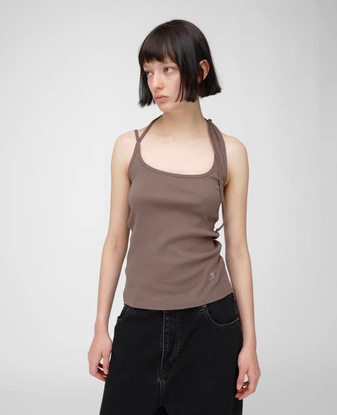 Devil halter tank (espresso) 상품이미지2
