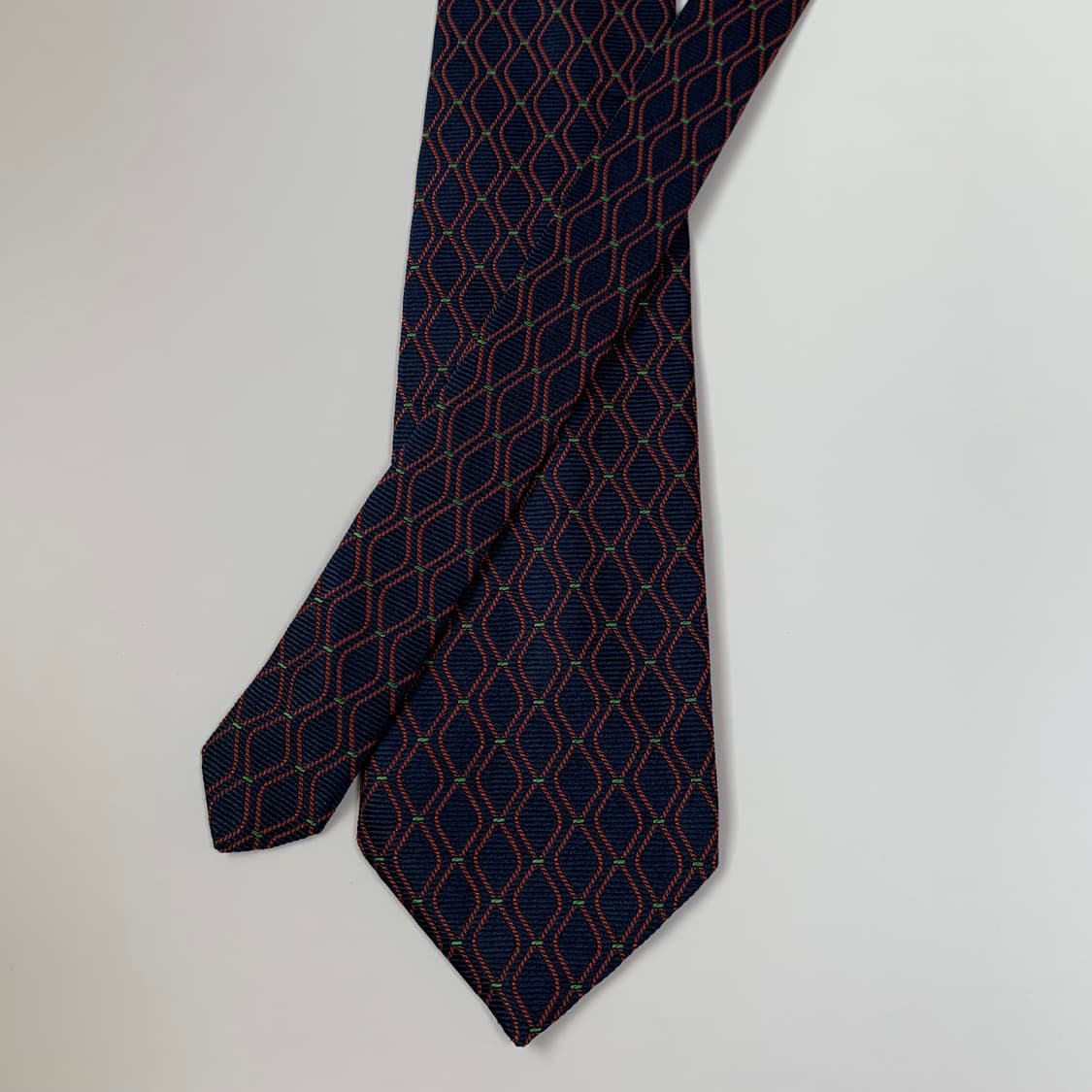 랑방(LANVIN) 클래식 정장 명품넥타이 최상급 A+등급 9.3cm 상품이미지3