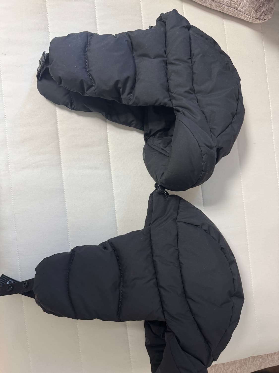 룰루레몬 군밤모자 방한모자 패딩모자 m/l 총 2개 상품이미지5