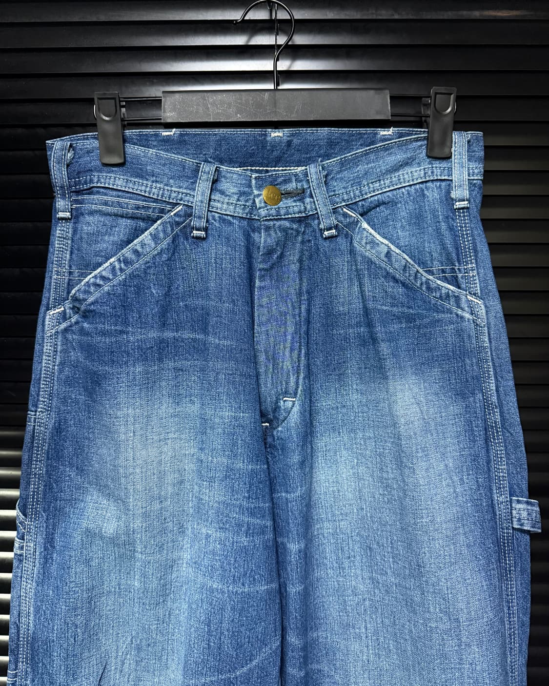 Lee 리 카펜더 워싱 데님 와이드 워크 팬츠 바지 27 카고 스트레이트 상품이미지2