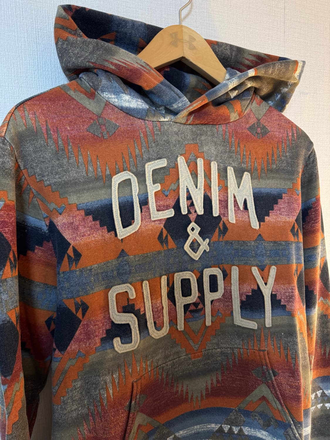 [S]데님&서플라이 나바호 패턴 후드티 상품이미지2