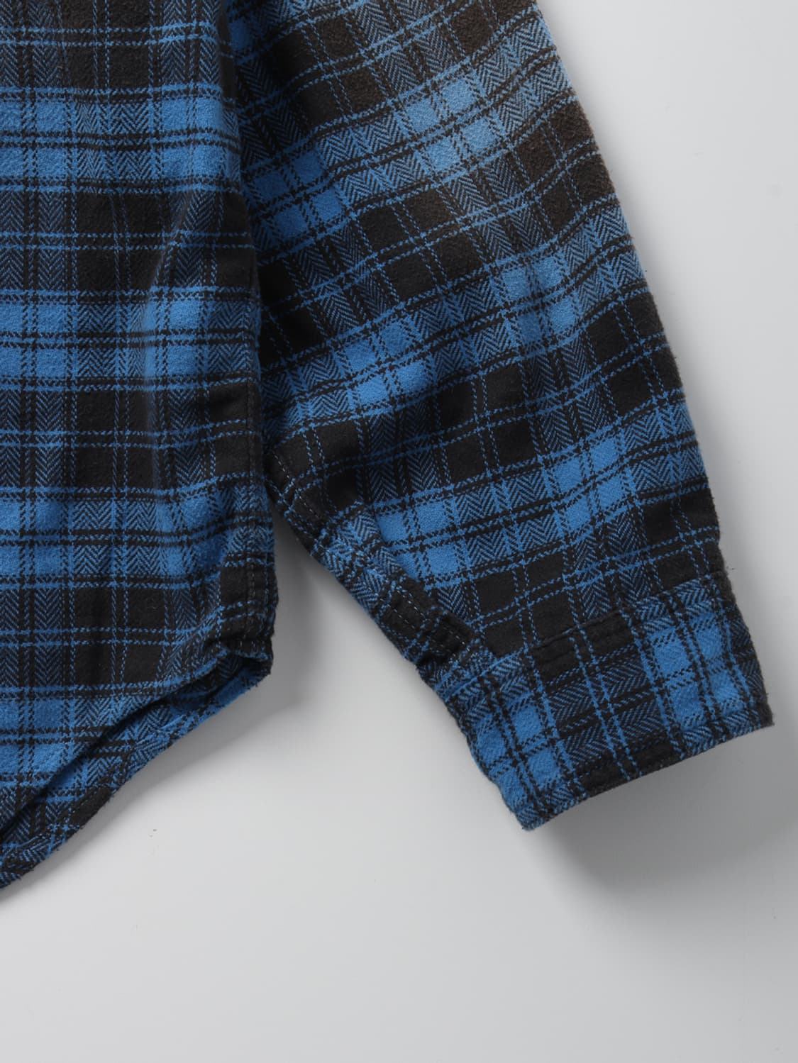 BEAMS Wide Fit Fade Check Shirt 상품이미지8