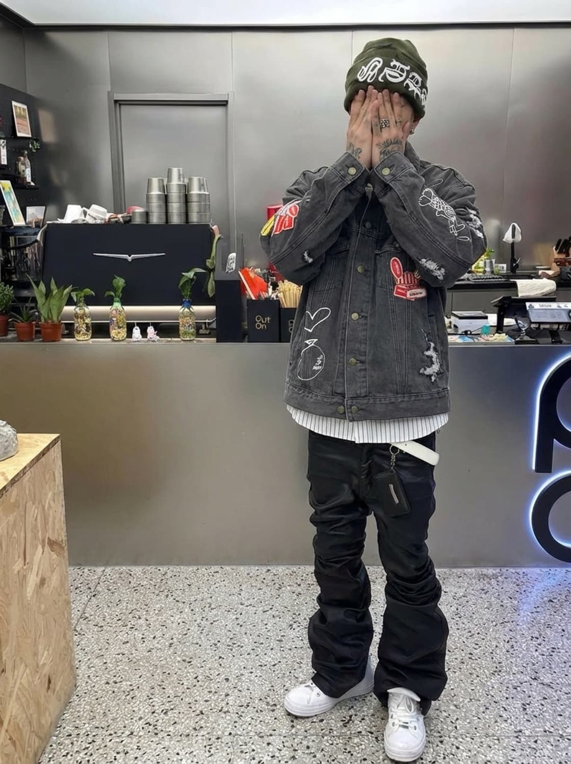 SKOLOCT x Xlarge Graffiti DENIM JACKET 상품이미지2