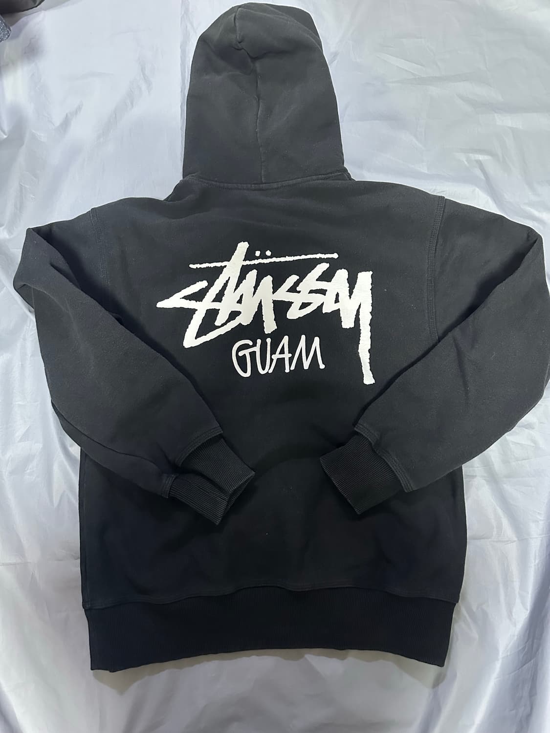 스투시 괌 후드티 블랙 상품이미지4