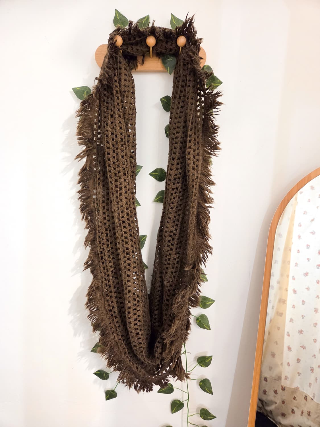 브라운 에스닉 넥워머 상품이미지2