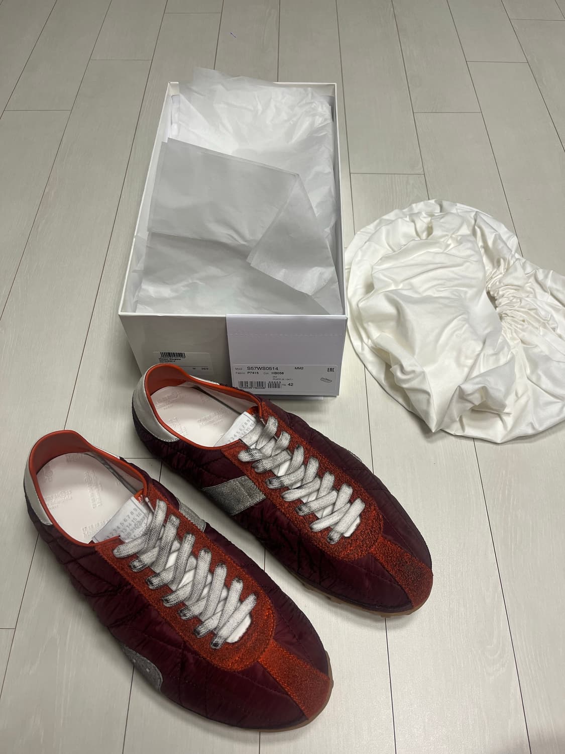 [메종마르지엘라] Sprinter 로우탑 스니커즈_42 size 상품이미지9