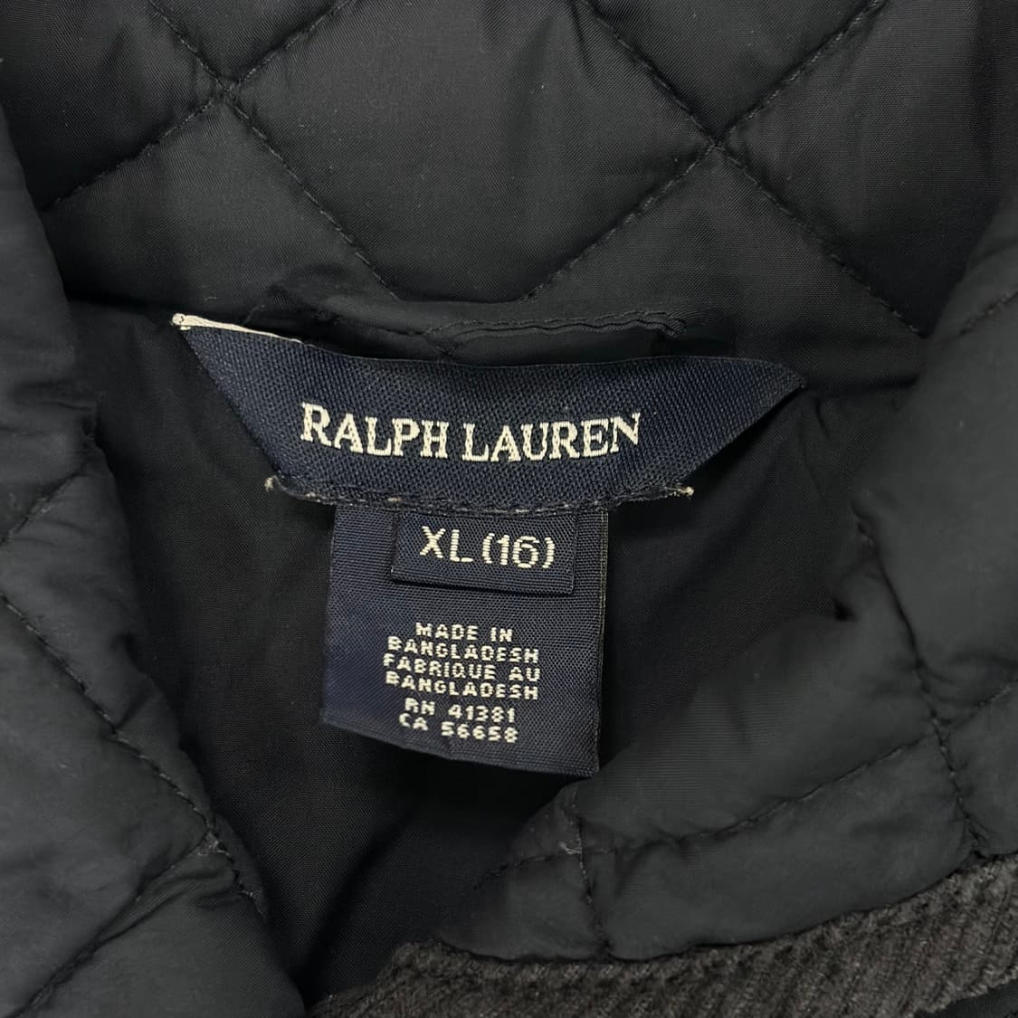 랄프로렌 숄카라 퀼팅 자켓 v1074 상품이미지6