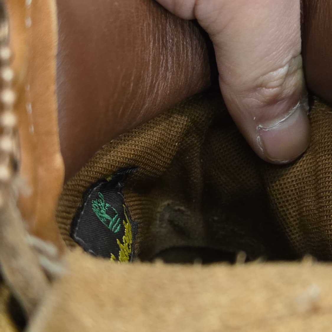 팀버랜드 6인치 브라운레더 us8.5 265-270 상품이미지9