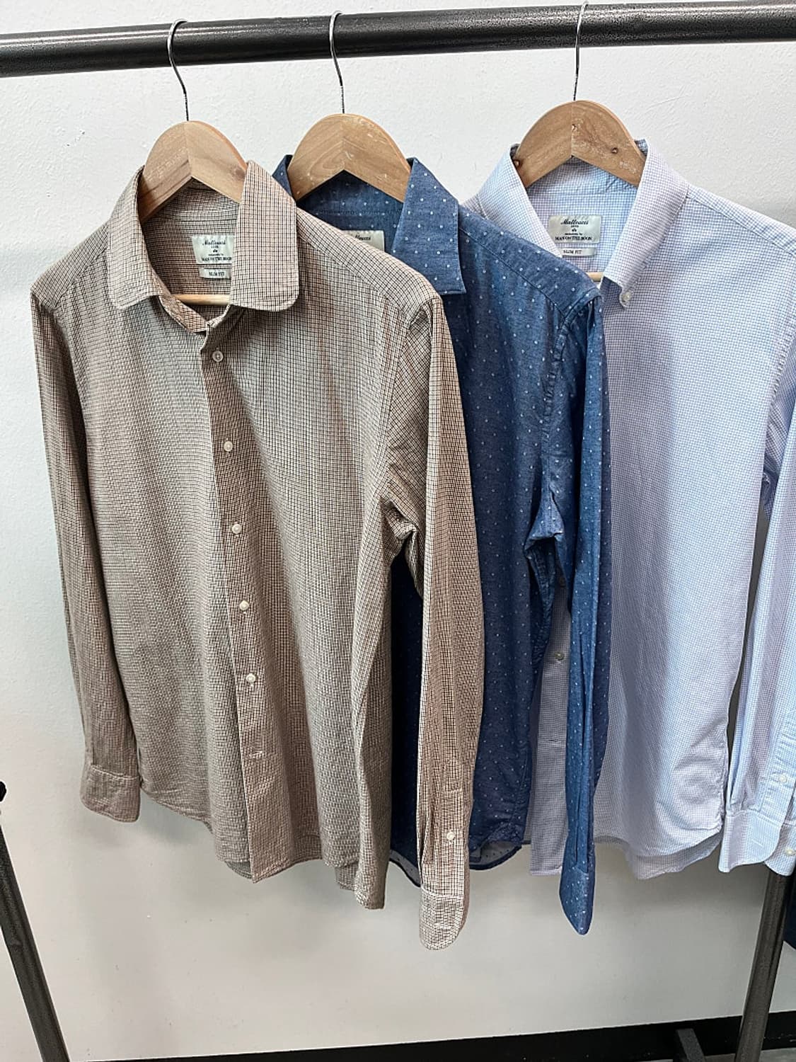 100) 맨온더분 이태리 마테우치 셔츠 3종  상품이미지1