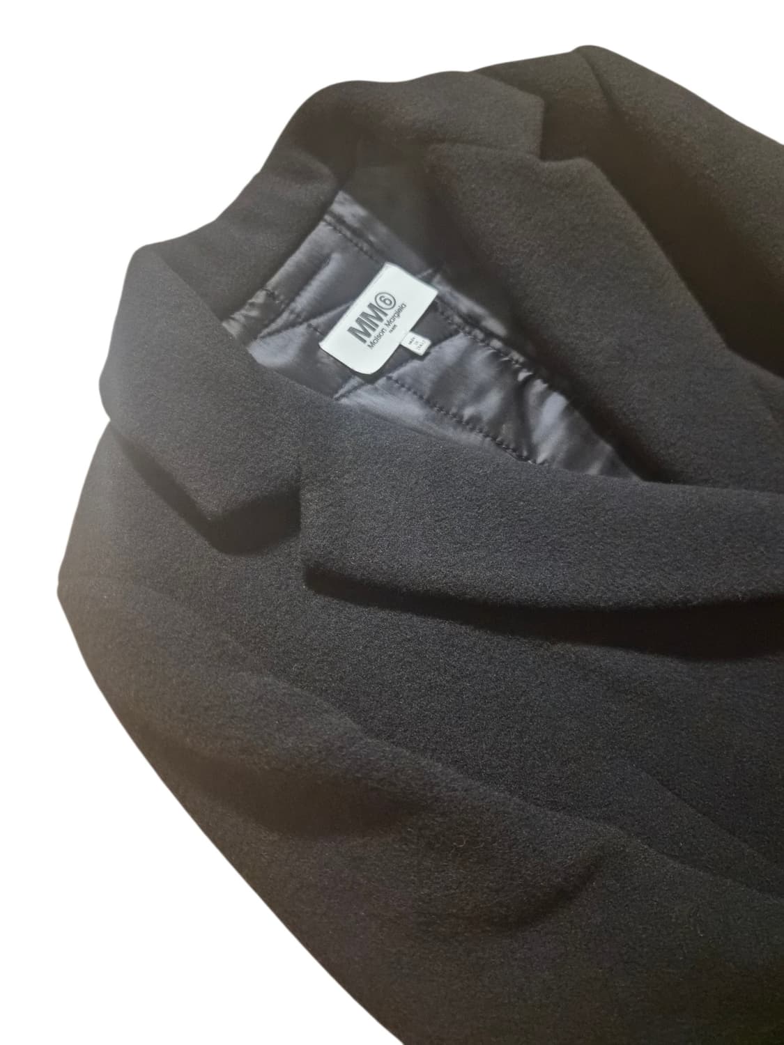 메종 마르지엘라 프링지 디테일 울 혼방 코트 상품이미지3
