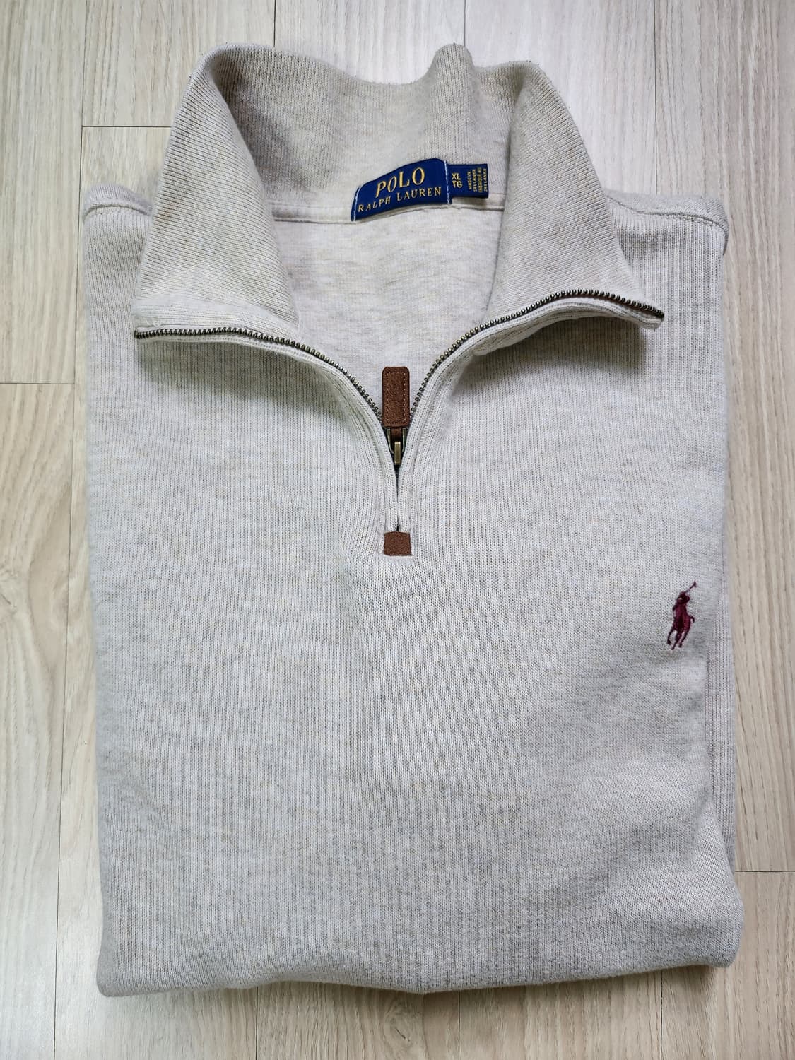폴로랄프로렌 하프집업티셔츠 (XL 상품이미지2