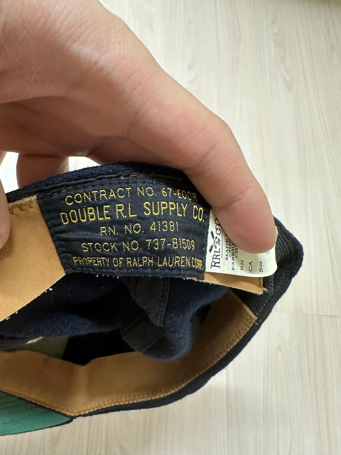 RRL 더블알엘 93RD 볼캡 상품이미지3