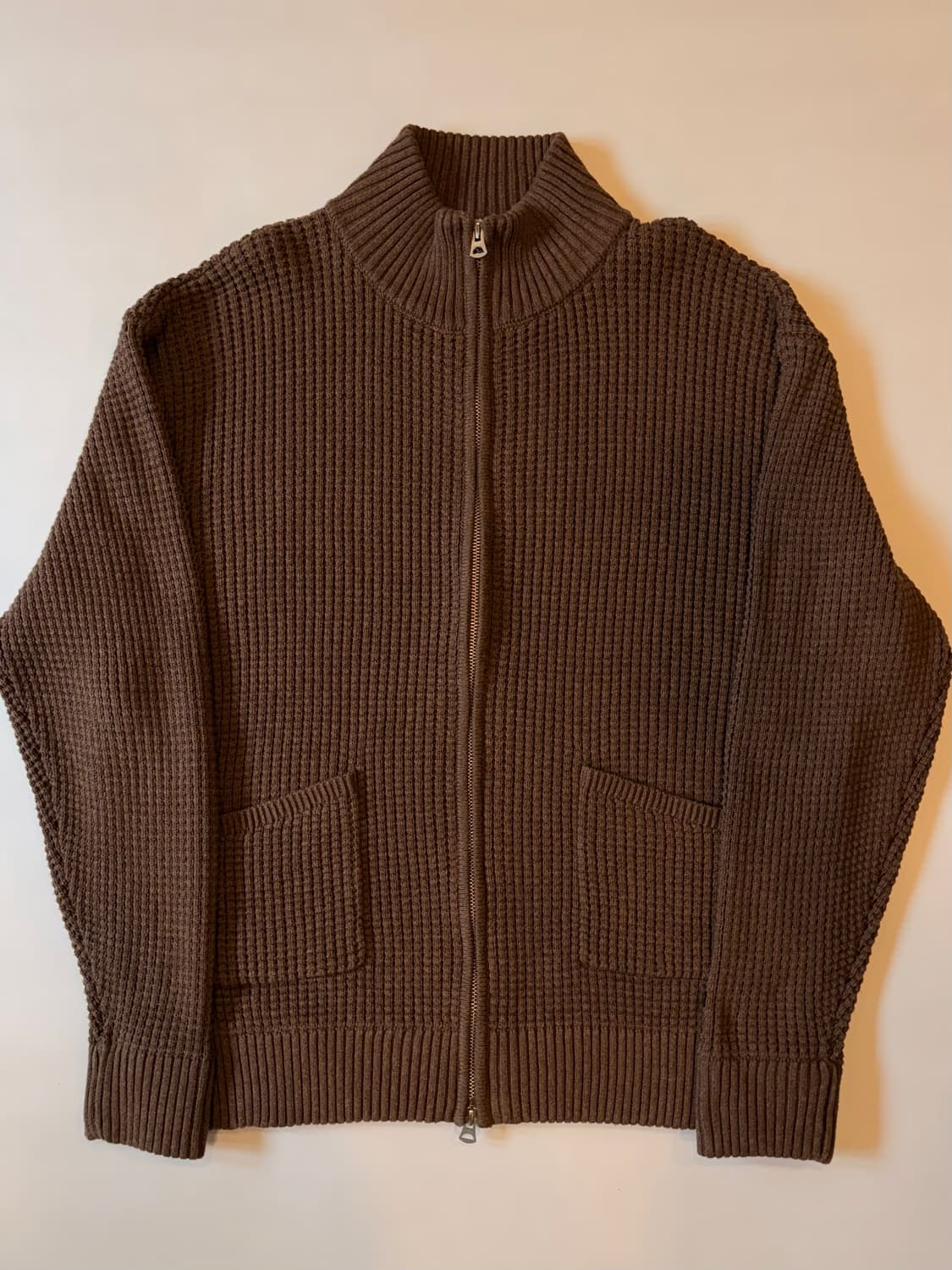Pherrow's Waffle Full-Zip Cardigan  상품이미지1