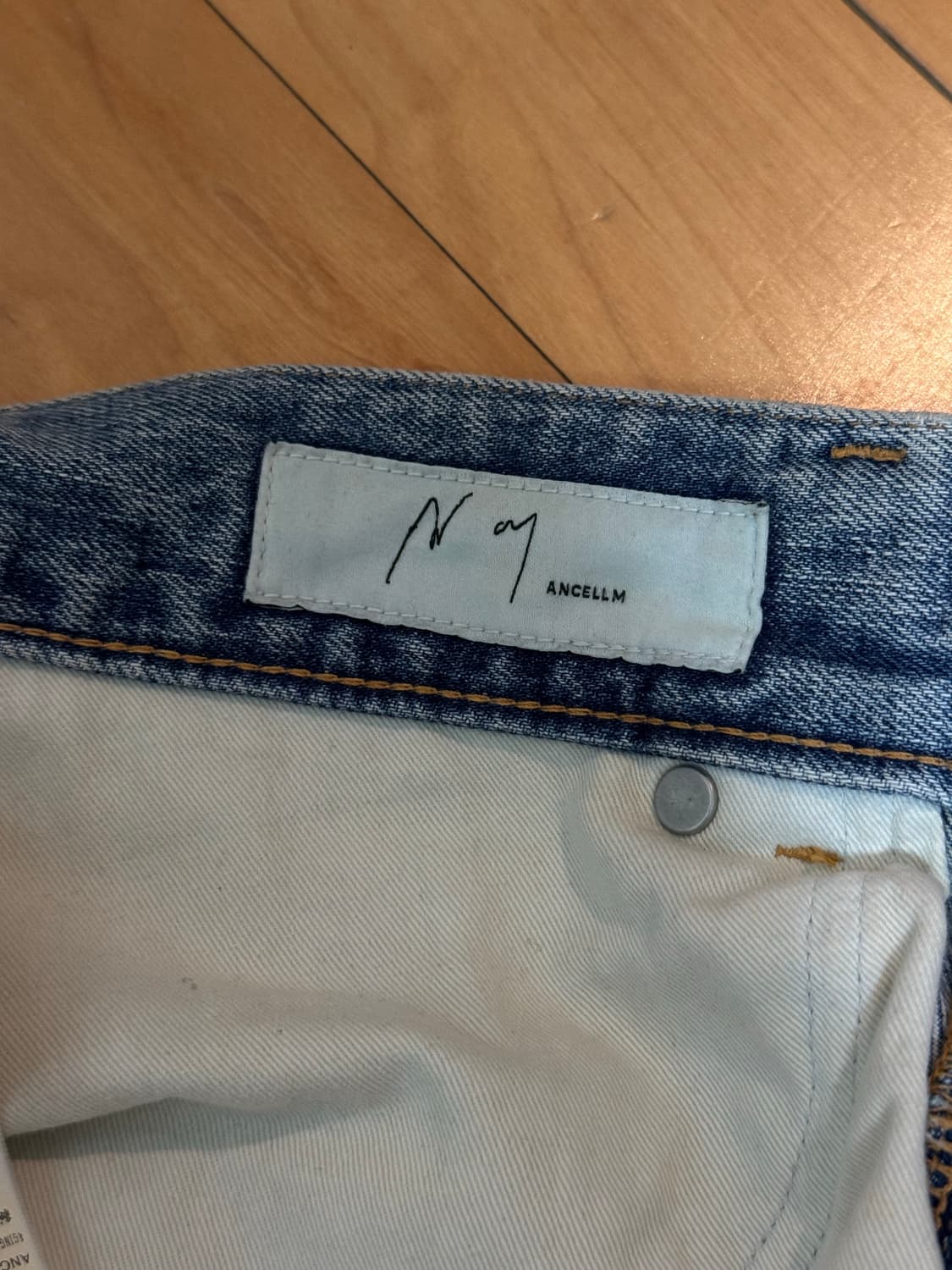 AGING CRASH SELVEDGE DENIM STRAIGHT 5P 상품이미지8