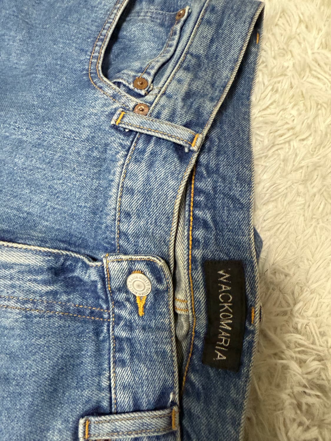 (XL)와코마리아 24fw 데님 팬츠 상품이미지5