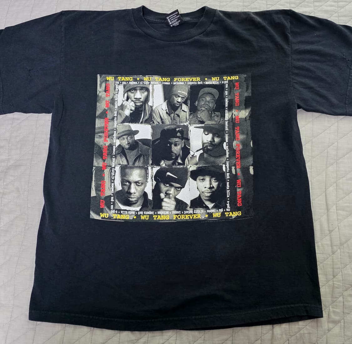 [XL] 90s 우탱 포에버 빈티지 밴드티 랩티 상품이미지1