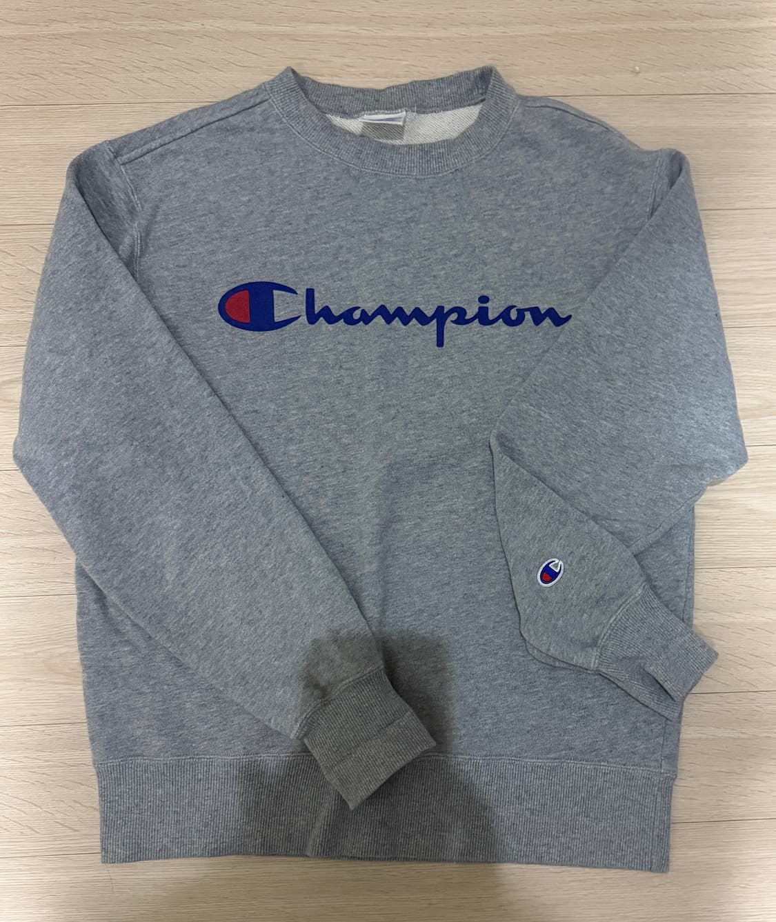 챔피온 스웻 맨투맨 그레이 M 상품이미지1