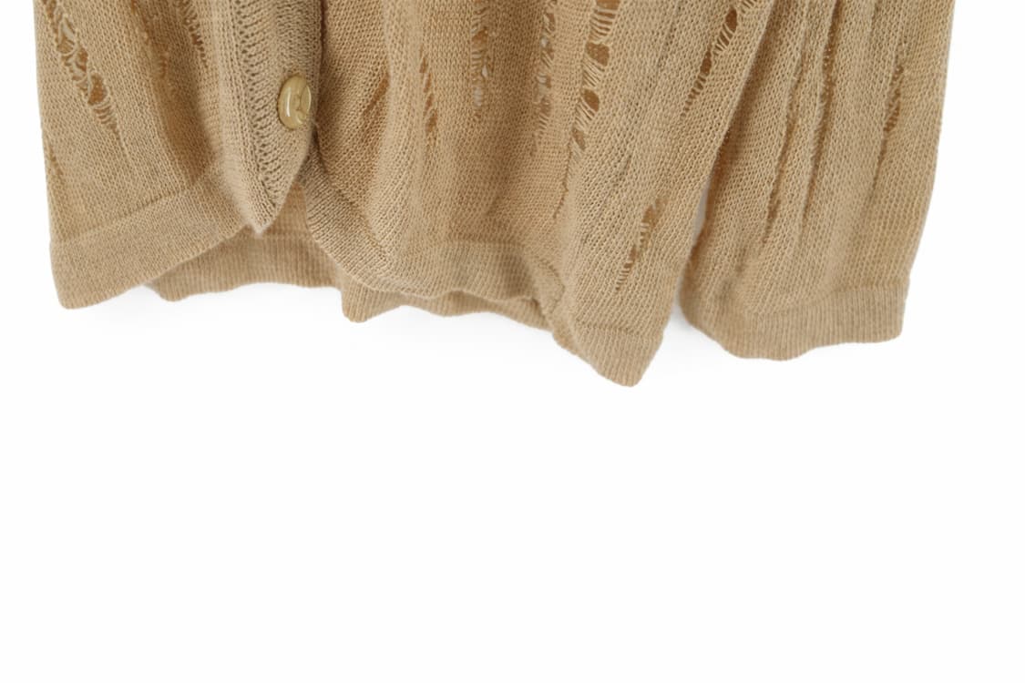 Natural Beige Soft Knit Cardigan 상품이미지3