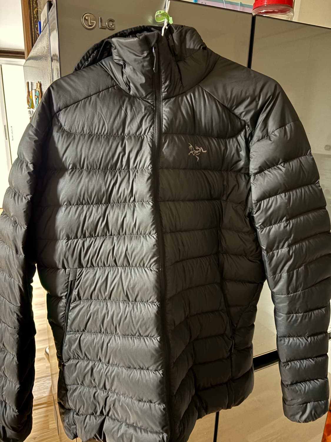 아크테릭스 세륨 후드 블랙 패딩 상품이미지1