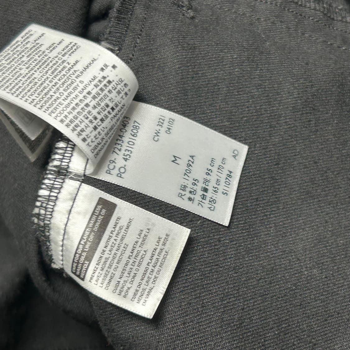 M 리바이스 블랙 데님 자켓 0330 상품이미지5